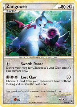 Carte Pokémon: Zangoose