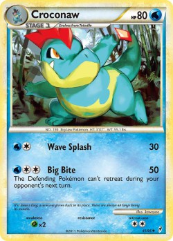 Carte Pokémon: Croconaw