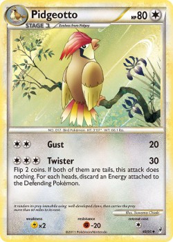 Carte Pokémon: Pidgeotto