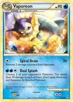 Carte Pokémon: Vaporeon