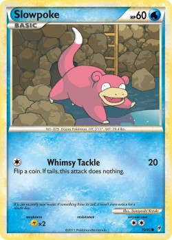 Carte Pokémon: Slowpoke