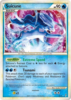 Carte Pokémon: Suicune