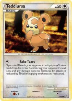 Carte Pokémon: Teddiursa