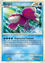 Carte Pokémon: Kyogre