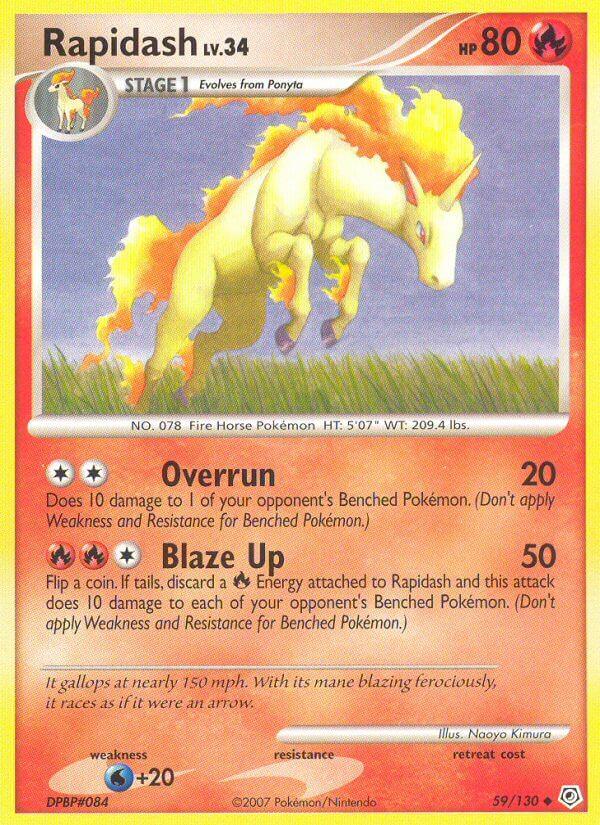 Carte Pokémon: Rapidash [Galopa]