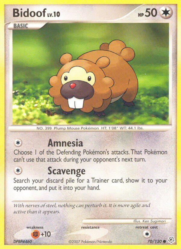 Carte Pokémon: Bidoof [Keunotor]