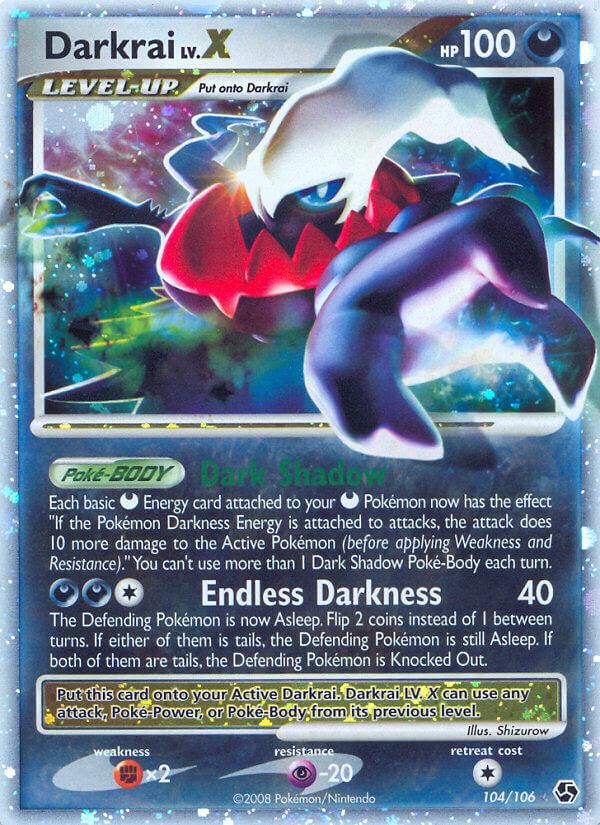 Carte Pokémon: Darkrai LV.X [Darkrai NIV.X]