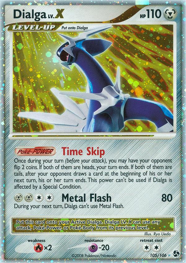 Carte Pokémon: Dialga LV.X [Dialga NIV.X]