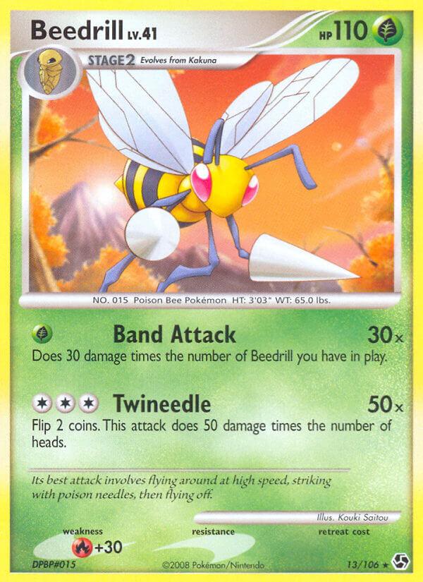 Carte Pokémon: Beedrill [Dardagnan]