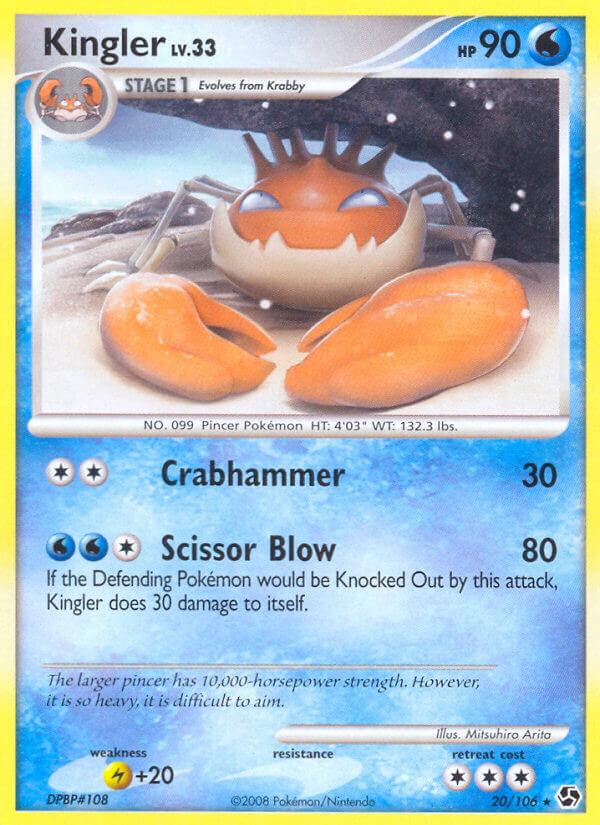 Carte Pokémon: Kingler [Krabboss]