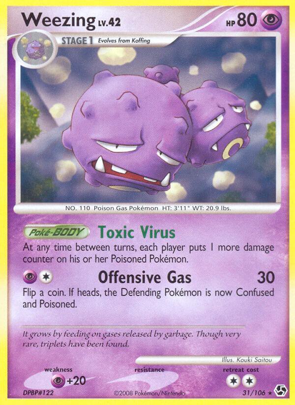 Carte Pokémon: Weezing [Smogogo]