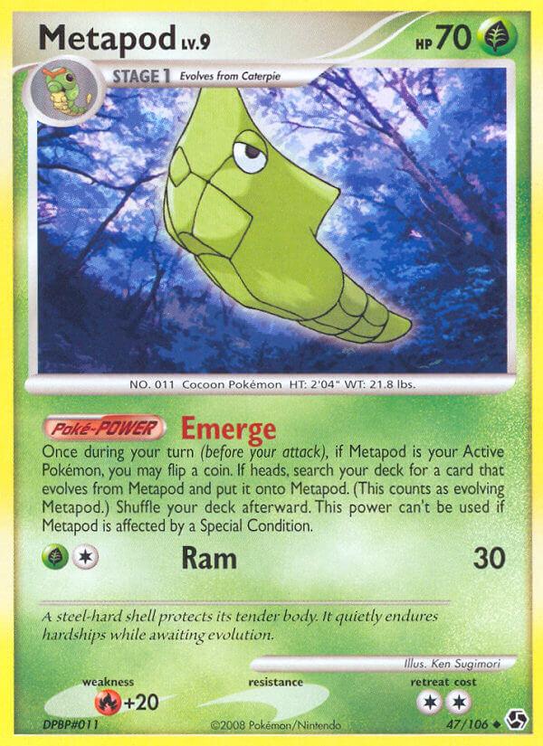 Carte Pokémon: Metapod [Chrysacier]