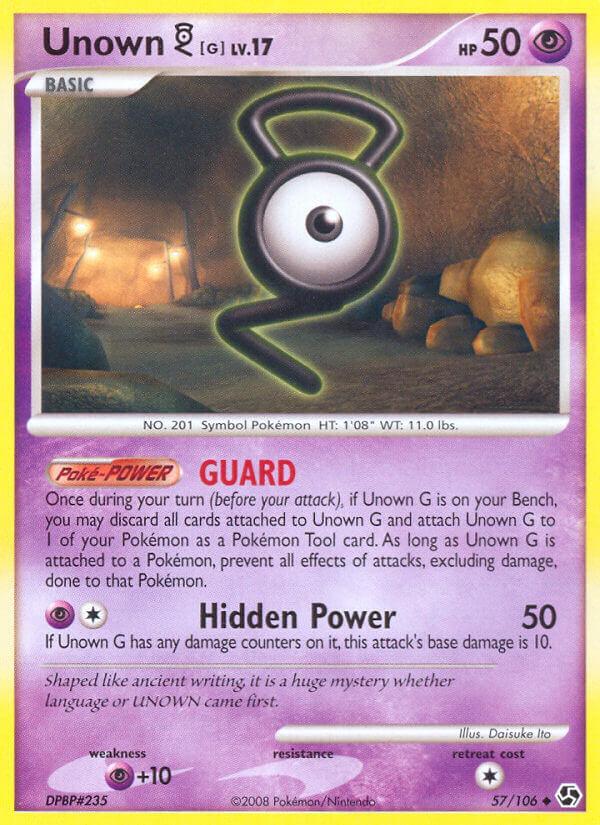 Carte Pokémon: Unown [G] [Zarbi [G]]