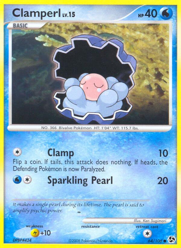 Carte Pokémon: Clamperl [Coquiperl]