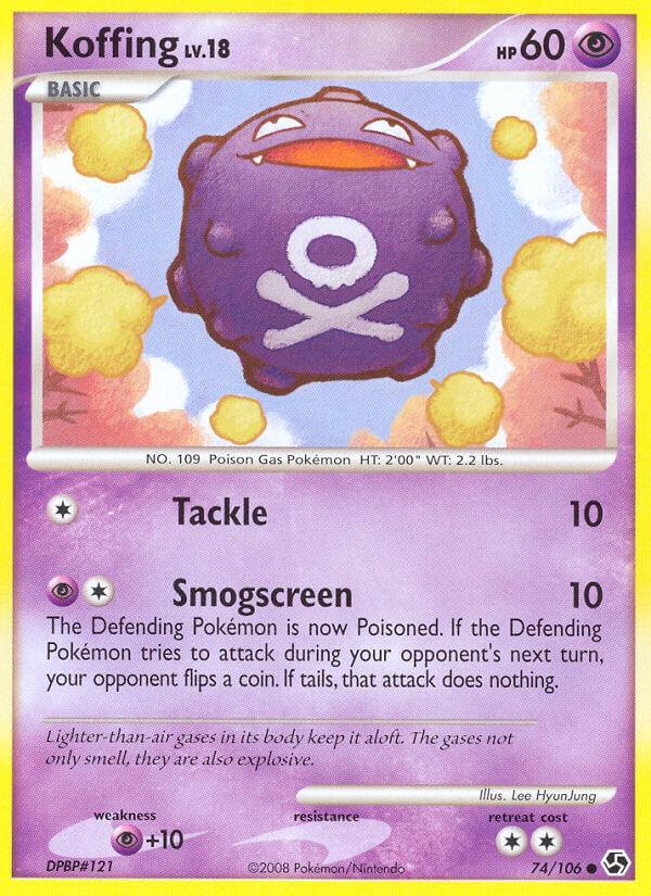 Carte Pokémon: Koffing [Smogo]