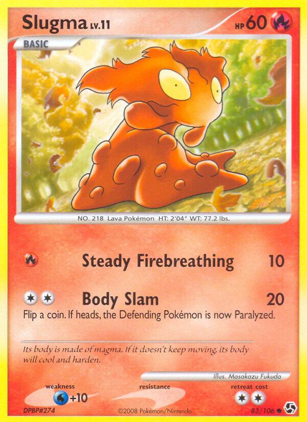 Carte Pokémon: Slugma [Limagma]