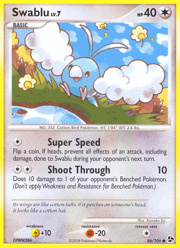 Carte Pokémon: Swablu [Tylton]