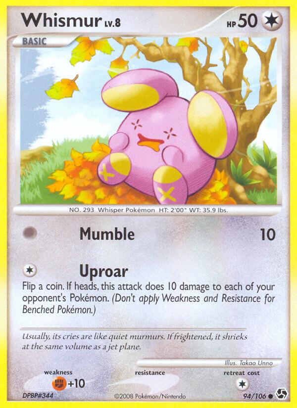 Carte Pokémon: Whismur [Chuchmur]