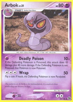 Carte Pokémon: Arbok