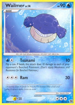 Carte Pokémon: Wailmer