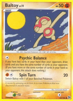 Carte Pokémon: Baltoy