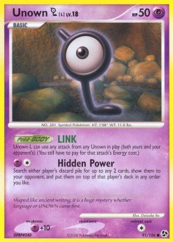 Carte Pokémon: Unown [L]