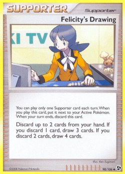 Carte Pokémon: Felicity's Drawing