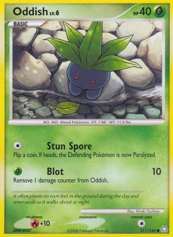 Carte Pokémon: Oddish [Mystherbe]