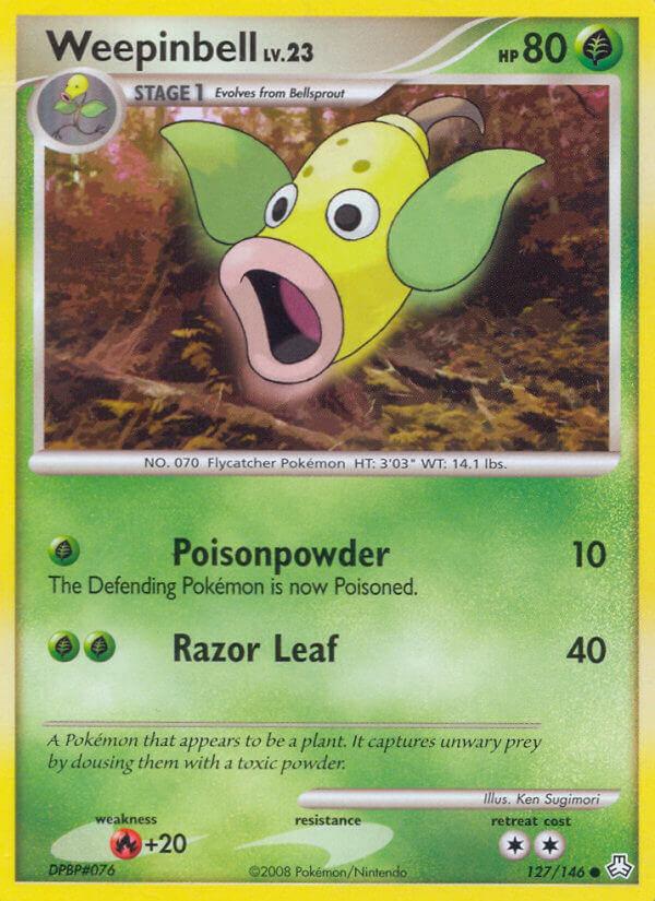 Carte Pokémon: Weepinbell [Boustiflor]