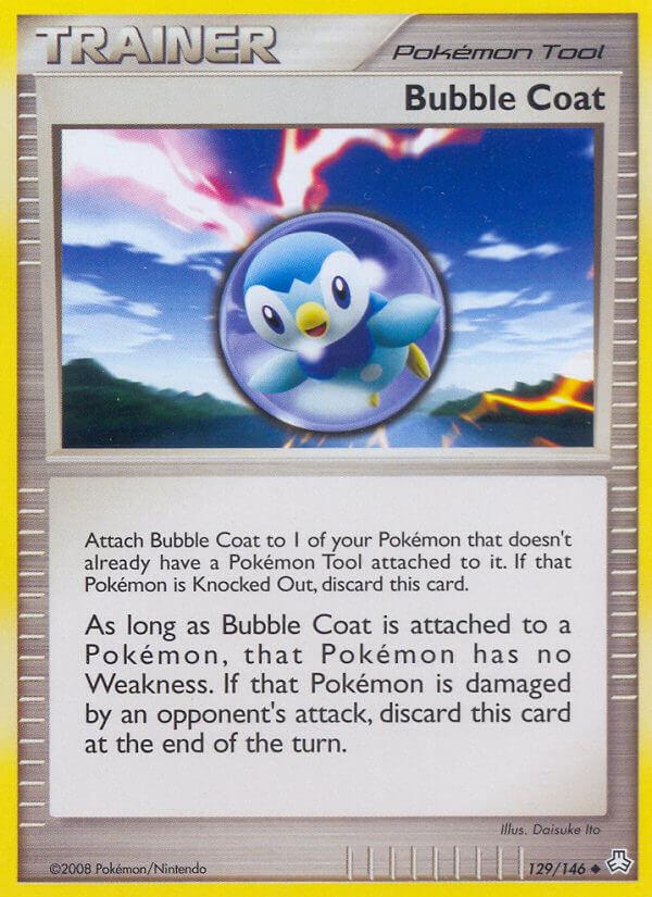 Carte Pokémon: Bubble Coat [Manteau bulle]