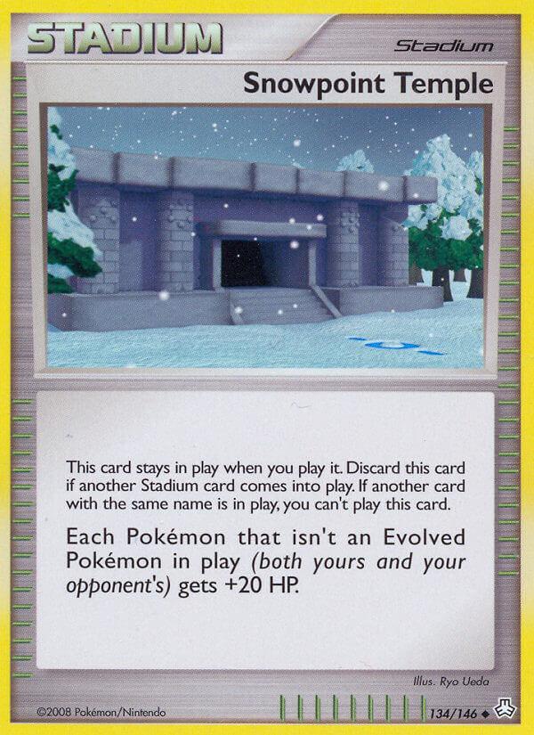 Carte Pokémon: Snowpoint Temple [Temple Frimapic]