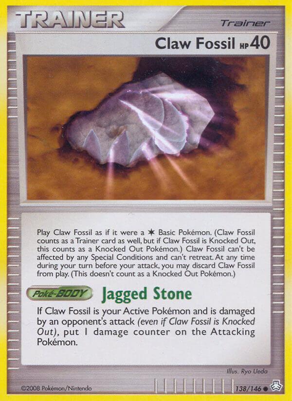 Carte Pokémon: Claw Fossil [Fossile griffe]