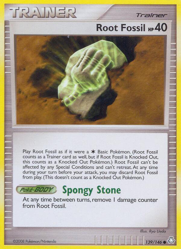 Carte Pokémon: Root Fossil [Fossile racine]