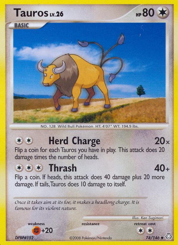 Carte Pokémon: Tauros [Tauros]