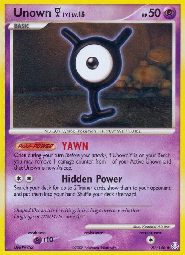 Carte Pokémon: Unown [Y] [Zarbi [Y]]