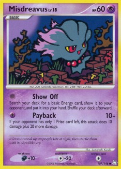 Carte Pokémon: Misdreavus