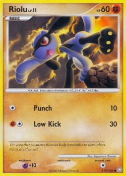 Carte Pokémon: Riolu