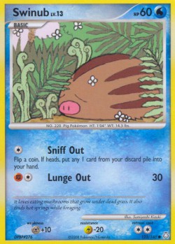 Carte Pokémon: Swinub