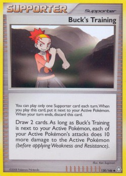 Carte Pokémon: Buck's Training