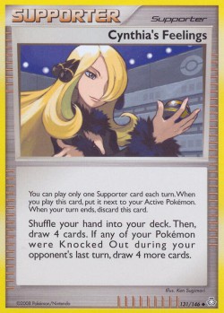 Carte Pokémon: Cynthia's Feelings