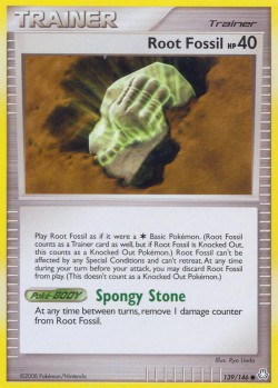 Carte Pokémon: Root Fossil