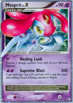 Carte Pokémon: Mesprit LV.X