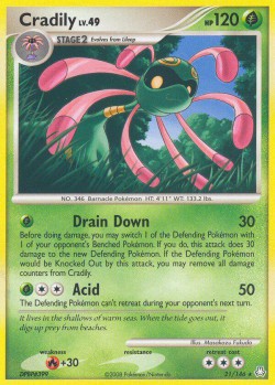 Carte Pokémon: Cradily