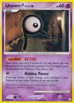 Carte Pokémon: Unown [R]