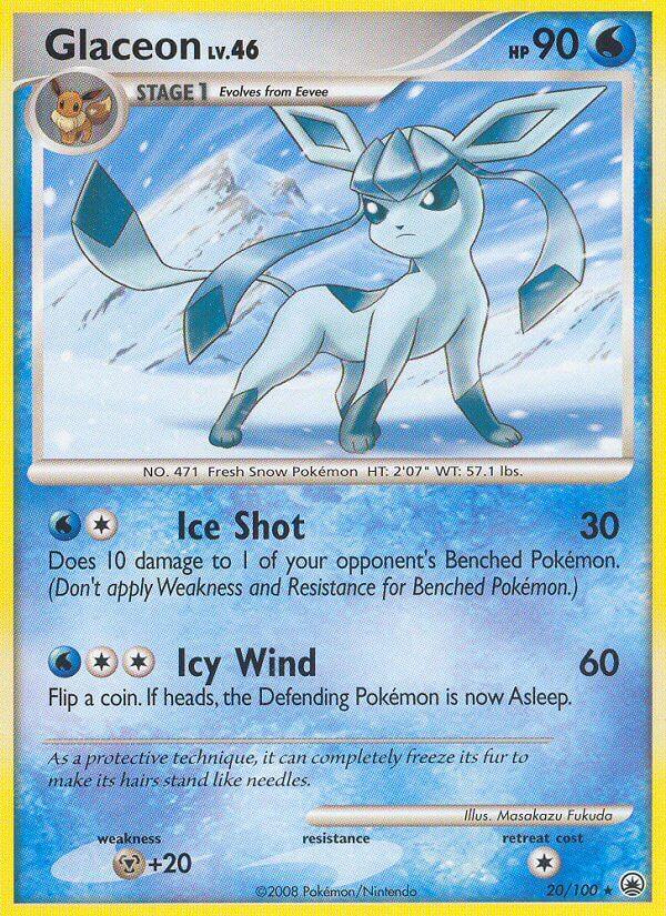 Carte Pokémon: Glaceon [Givrali]