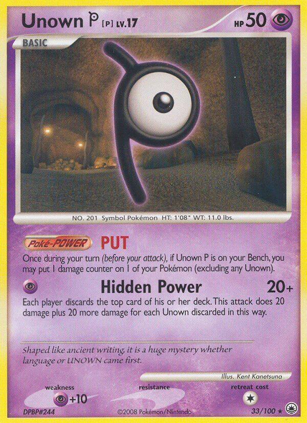 Carte Pokémon: Unown [P] [Zarbi [P]]