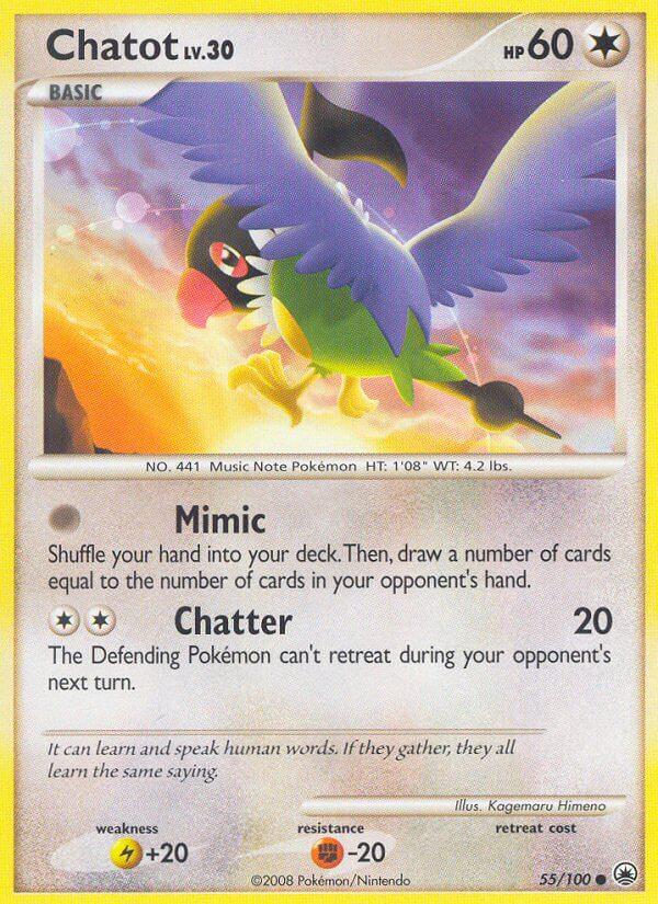 Carte Pokémon: Chatot [Pijako]