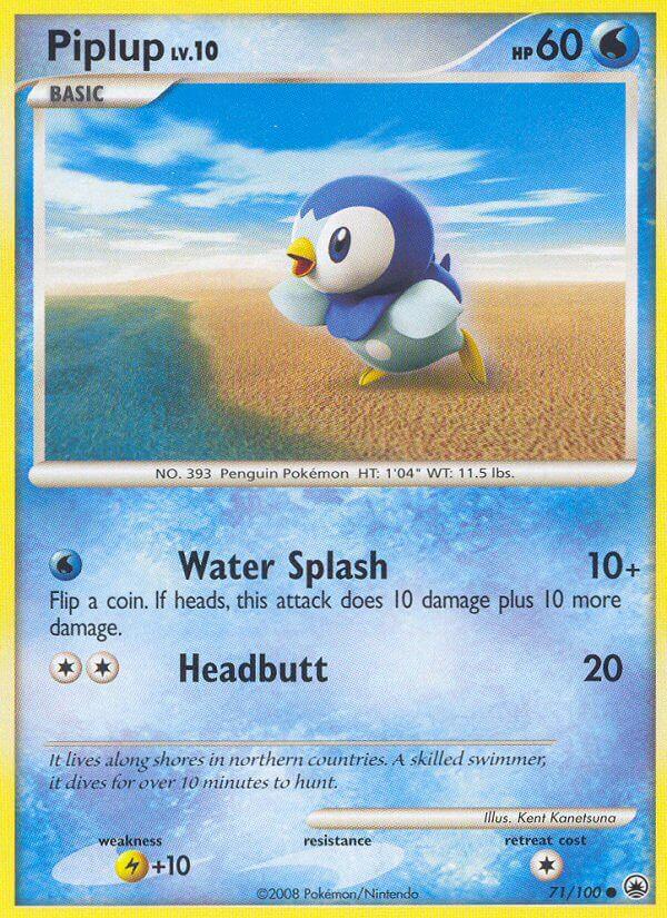 Carte Pokémon: Piplup [Tiplouf]