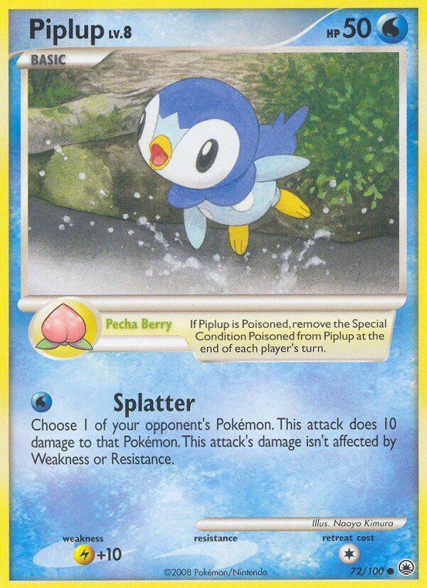 Carte Pokémon: Piplup [Tiplouf]