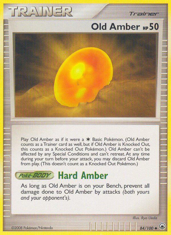 Carte Pokémon: Old Amber [Vieil Ambre]